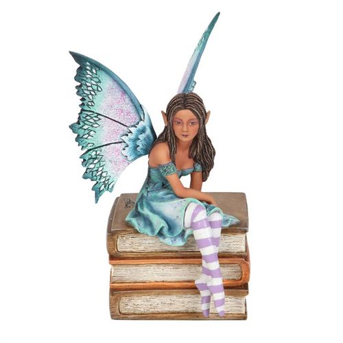 19cm Book Fairy Figurine by Amy Brown - Buy  at GiftMasters.co.uk