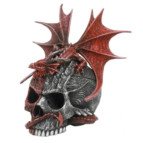 Serpent Infection Lidded Skull Ornament by Spiral Direct - Buy  at GiftMasters.co.uk