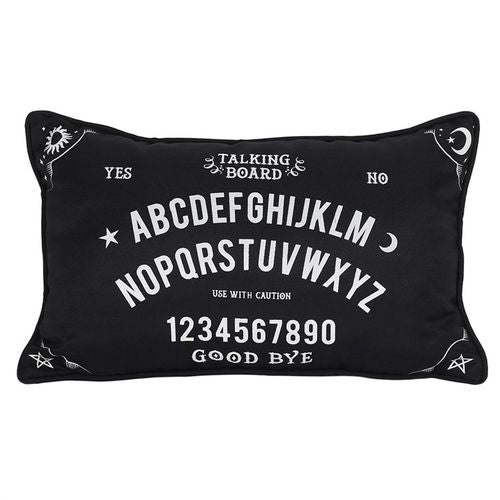 Small Rectangular Black and White Talking Board Cushion - Buy  at GiftMasters.co.uk