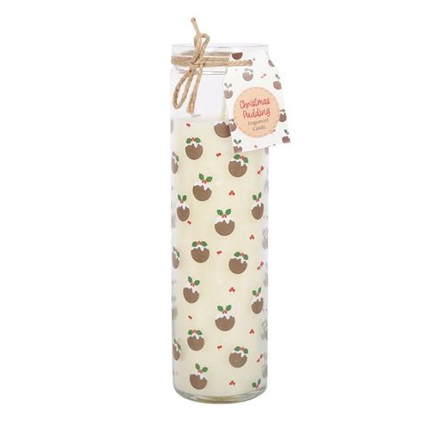 Christmas Pudding Advent Tube Candle - Buy  at GiftMasters.co.uk