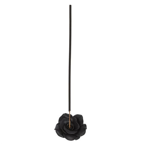 Black Rose Resin Incense Stick Holder - Buy  at GiftMasters.co.uk