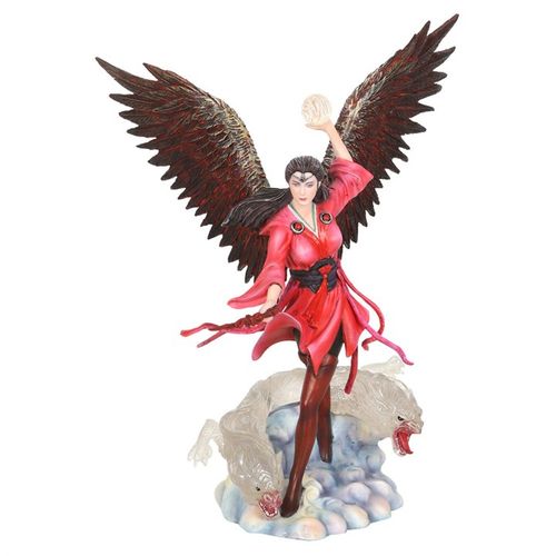 Air Elemental Sorceress Figurine by Anne Stokes - Buy  at GiftMasters.co.uk