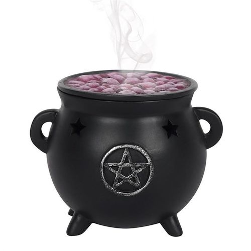 Pentagram Cauldron Incense Cone Holder - Buy  at GiftMasters.co.uk