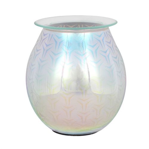 3D Geometric Light Up Electric Oil Burner - GiftMasters.co.uk