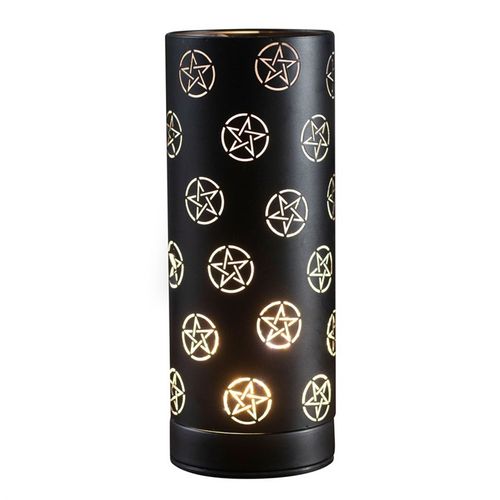 Black Pentagram Aroma Lamp - Buy  at GiftMasters.co.uk