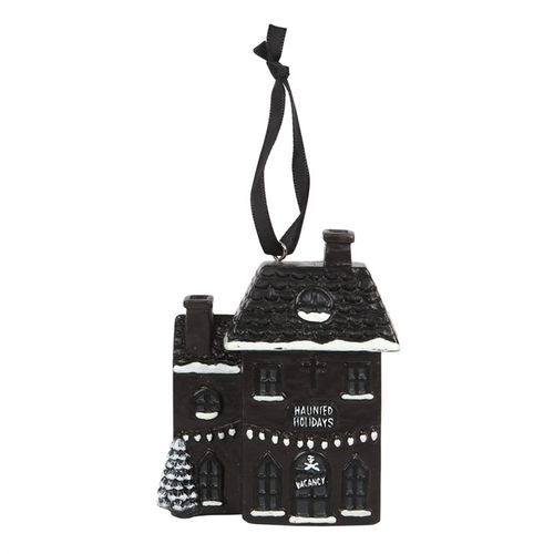 Haunted Holiday House Resin Christmas Decoration - Buy  at GiftMasters.co.uk