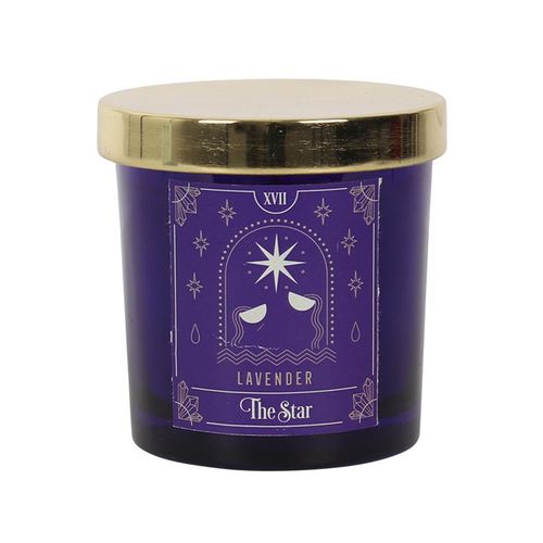 The Star Lavender Tarot Candle - Buy  at GiftMasters.co.uk