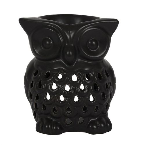 Black Owl Oil Burner - Buy  at GiftMasters.co.uk