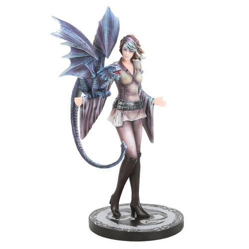 Dragon Trainer Figurine by Anne Stokes - Buy  at GiftMasters.co.uk