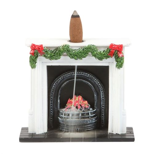 Christmas Fireplace Backflow Incense Burner - Buy  at GiftMasters.co.uk