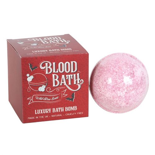 Blood Bath Wild Rose Bath Bomb - Buy  at GiftMasters.co.uk