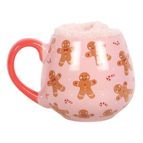 Gingerbread Mug and Socks Set - Buy  at GiftMasters.co.uk