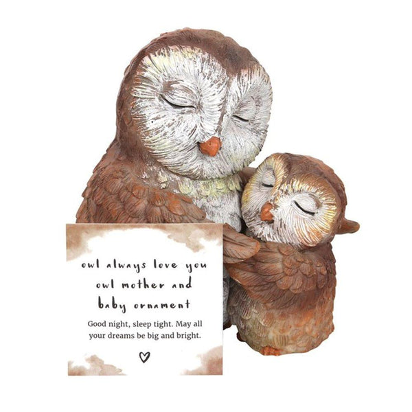 Owl Always Love You Owl Mother and Baby Ornament - GiftMasters.co.uk
