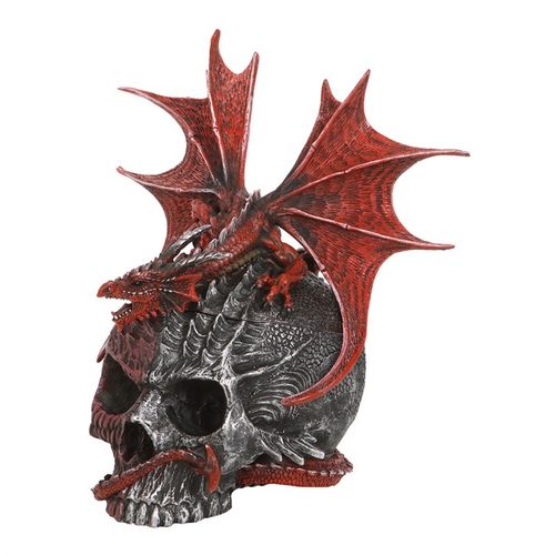Serpent Infection Lidded Skull Ornament by Spiral Direct - GiftMasters.co.uk