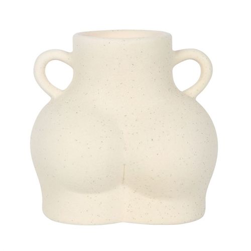 Cream Speckle Bum Oil Burner - GiftMasters.co.uk
