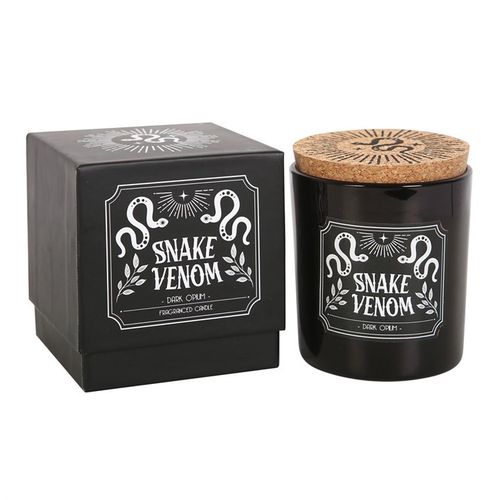 Snake Venom Dark Opium Candle - Buy  at GiftMasters.co.uk