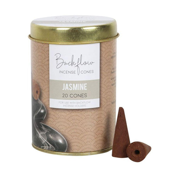 6 Tins of  Elements Jasmine Jumbo Backflow Cones - GiftMasters.co.uk