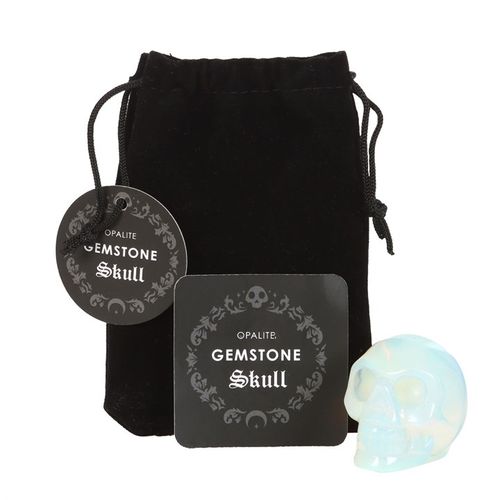 Opalite Crystal Skull - Buy  at GiftMasters.co.uk