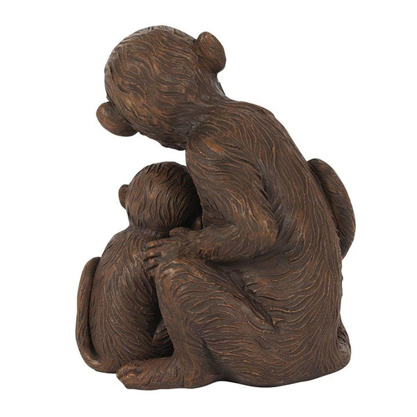 Monkey Mother and Baby Ornament - GiftMasters.co.uk