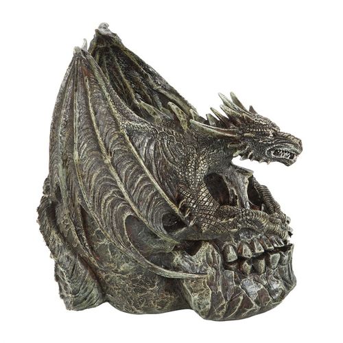 Draco Dragon Skull Ornament by Spiral Direct - GiftMasters.co.uk