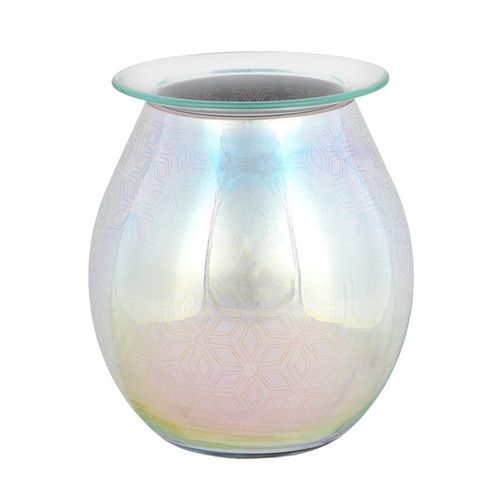 3D Geometric Flower Light Up Electric Oil Burner - GiftMasters.co.uk