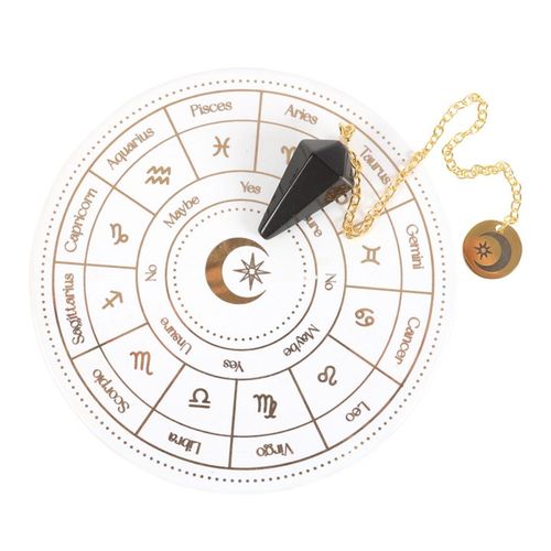 Astrology Wheel Pendulum Divination Kit - Buy  at GiftMasters.co.uk