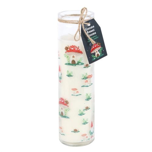 Gnome Sweet Gnome Spiced Apple Tube Candle - Buy  at GiftMasters.co.uk