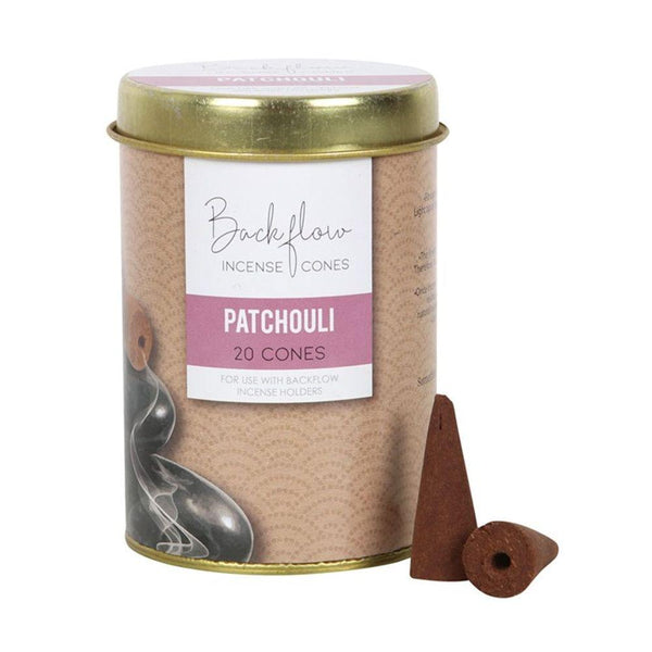 6 Tins of  Elements Patchouli Jumbo Backflow Cones - GiftMasters.co.uk