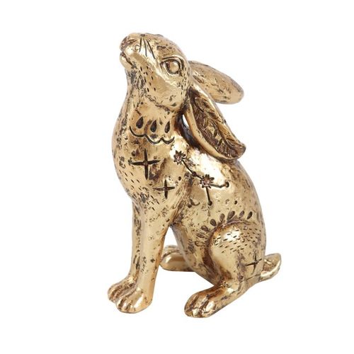 13cm Resin Midnight Hare Ornament - Buy  at GiftMasters.co.uk