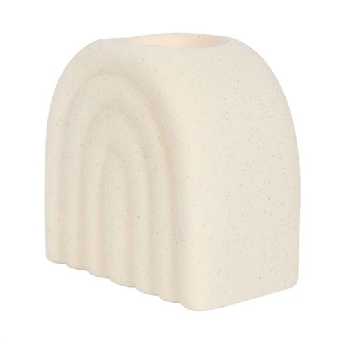 Cream Speckle Arch Oil Burner - GiftMasters.co.uk