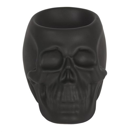 Black Skull Oil Burner - GiftMasters.co.uk