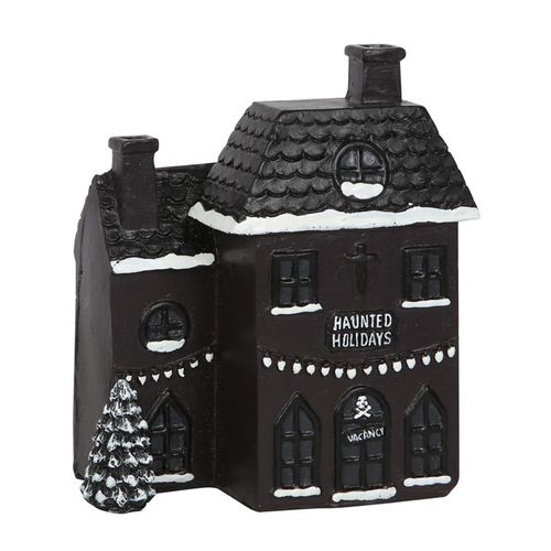Haunted Holiday House Incense Cone Burner - GiftMasters.co.uk