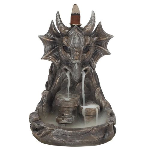 Grey Dragon Backflow Incense Burner - Buy  at GiftMasters.co.uk