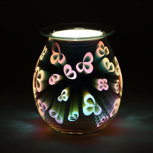 3D Flower Petal Light Up Electric Oil Burner - Buy  at GiftMasters.co.uk