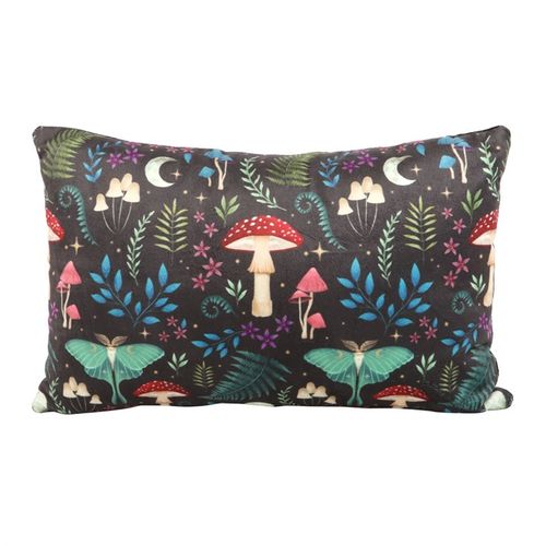 40cm Rectangular Dark Forest Print Cushion - Buy  at GiftMasters.co.uk