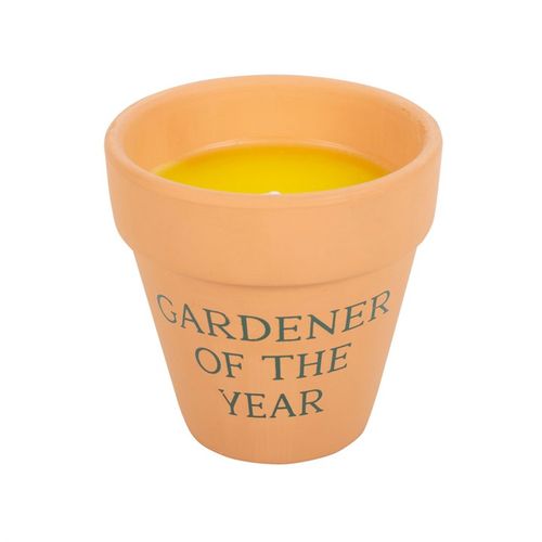 Gardener of the Year Citronella Candle - Buy  at GiftMasters.co.uk