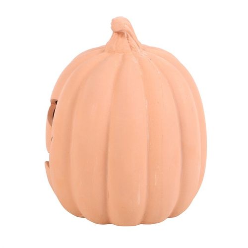 15cm Terracotta Pumpkin Ornament - GiftMasters.co.uk