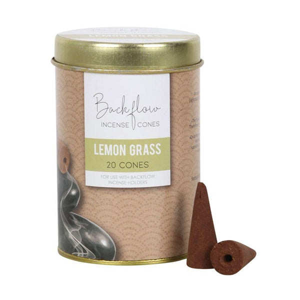 6 Tins of  Elements Lemon Grass Jumbo Backflow Cones - GiftMasters.co.uk