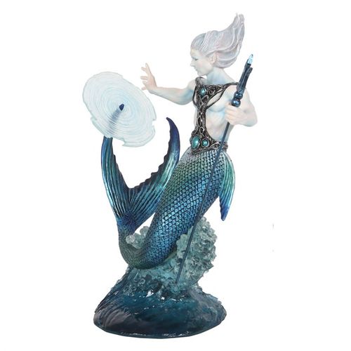 Water Elemental Wizard Figurine by Anne Stokes - GiftMasters.co.uk