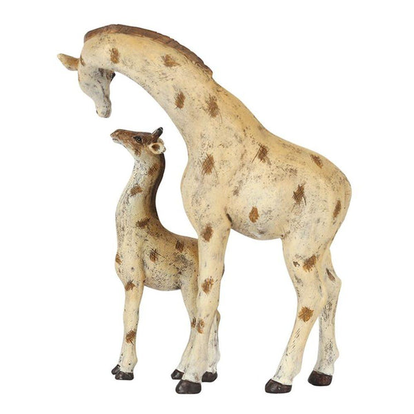 Stand Tall Giraffe Mother and Baby Ornament - GiftMasters.co.uk