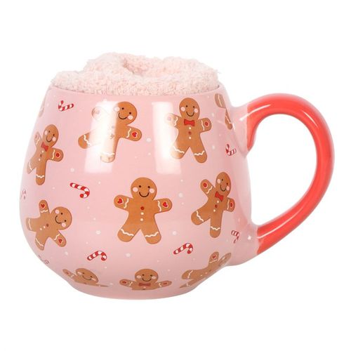 Gingerbread Mug and Socks Set - GiftMasters.co.uk