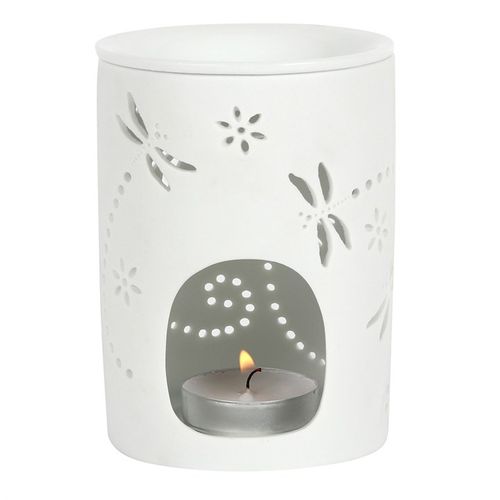 Cut Out Dragonfly Oil Burner - GiftMasters.co.uk